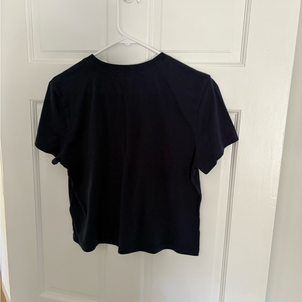 Zadig & Voltaire Black Short Sleeve Crew Tee